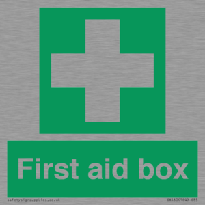 first aid box